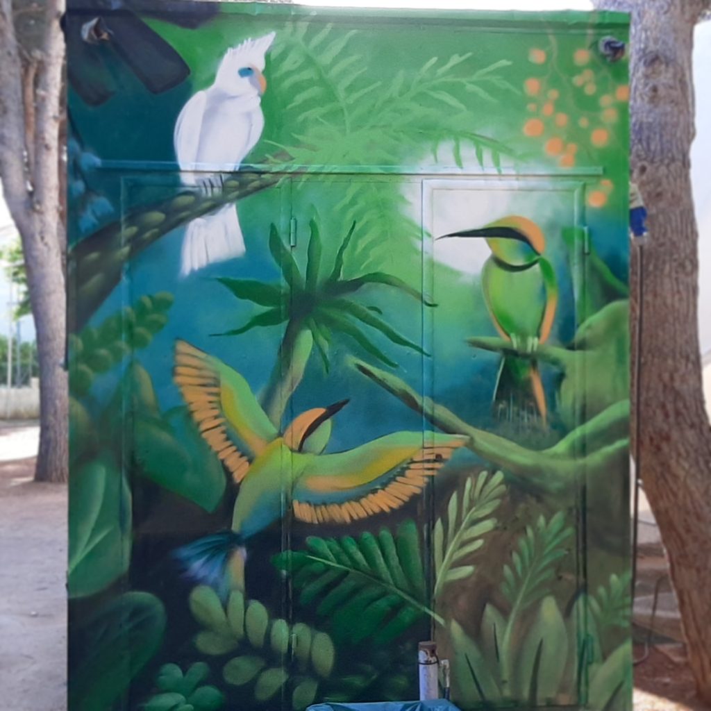 graffiti mural decorativo unico personalizado