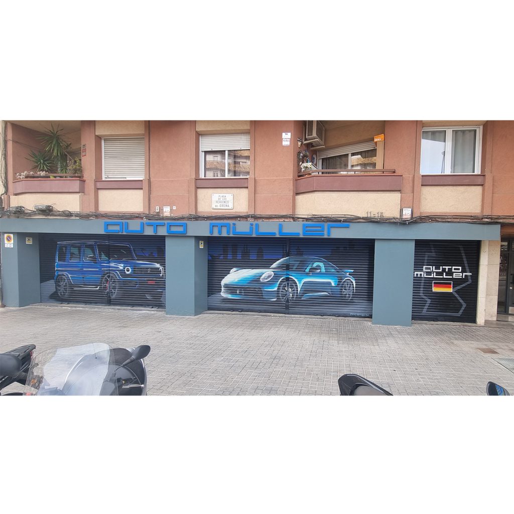 mural fachada graffiti