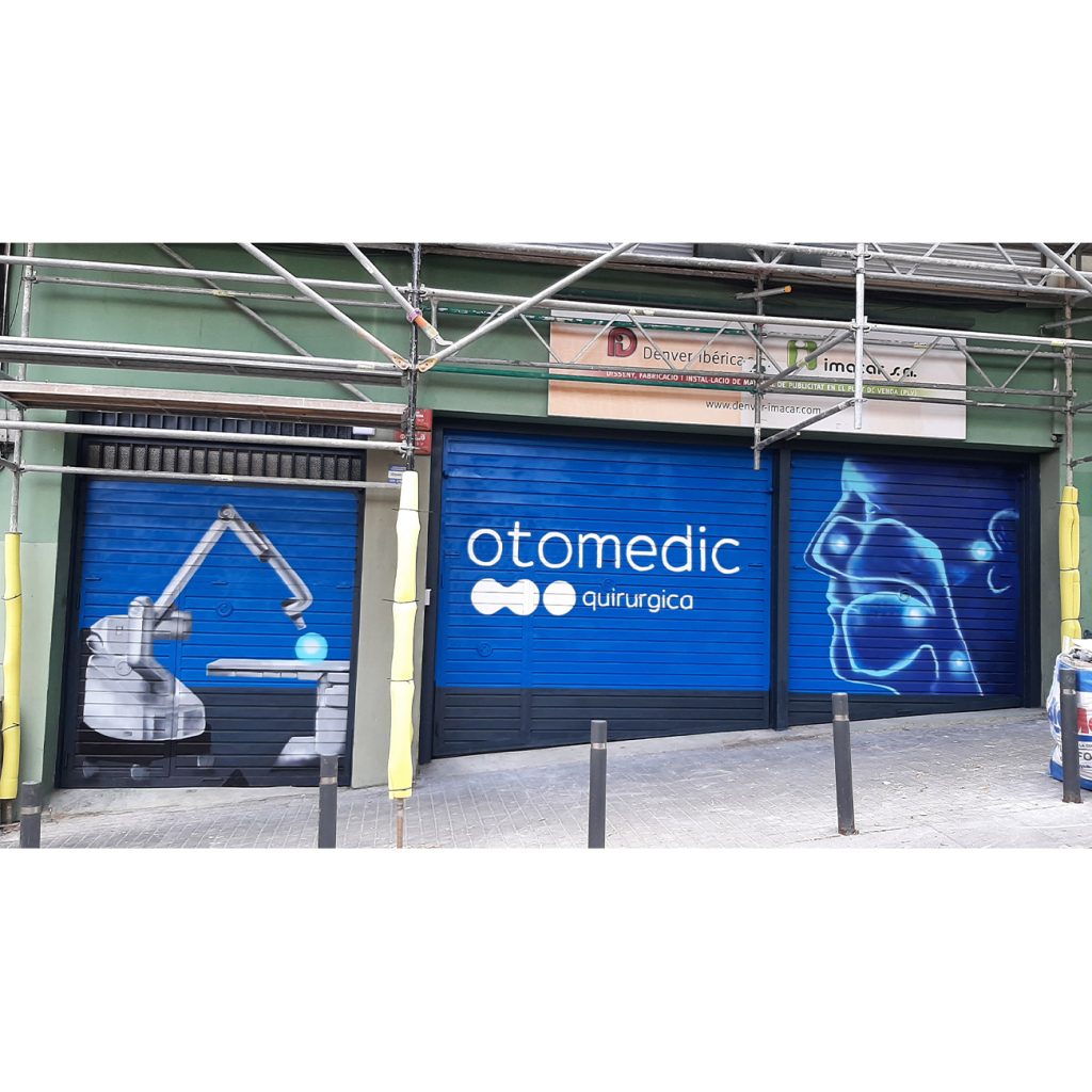 fachada completa pintada graffiti