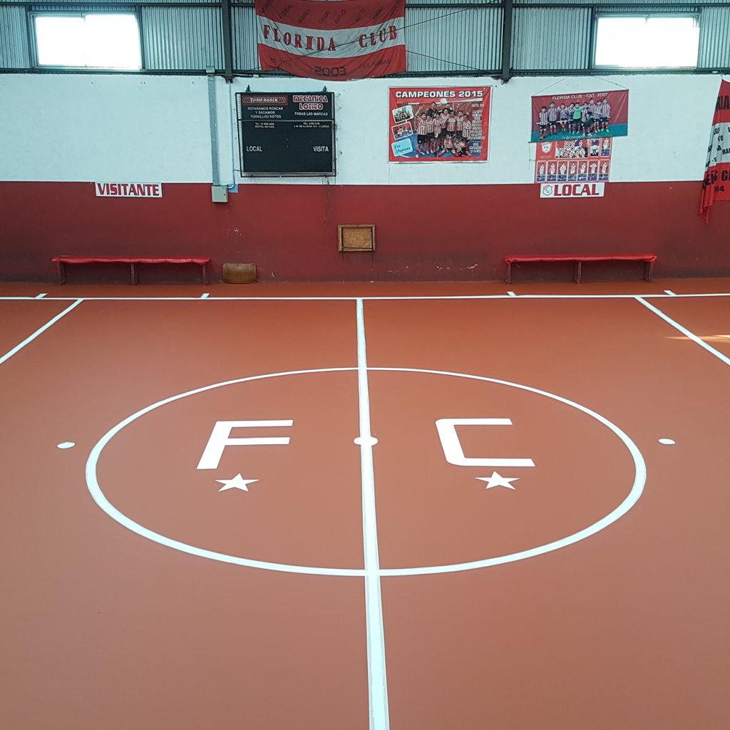 pintura lineas cancha de futbol